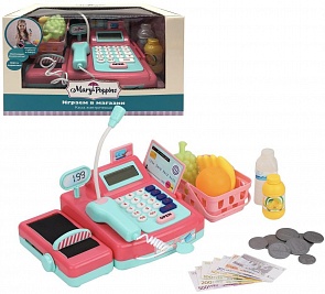 Касса электронная коралл Играем в магазин (Mary Poppins, 453176)